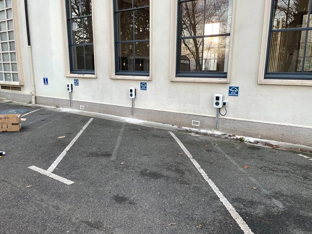 Installation 3 bornes CREPS Chatenay Malabry